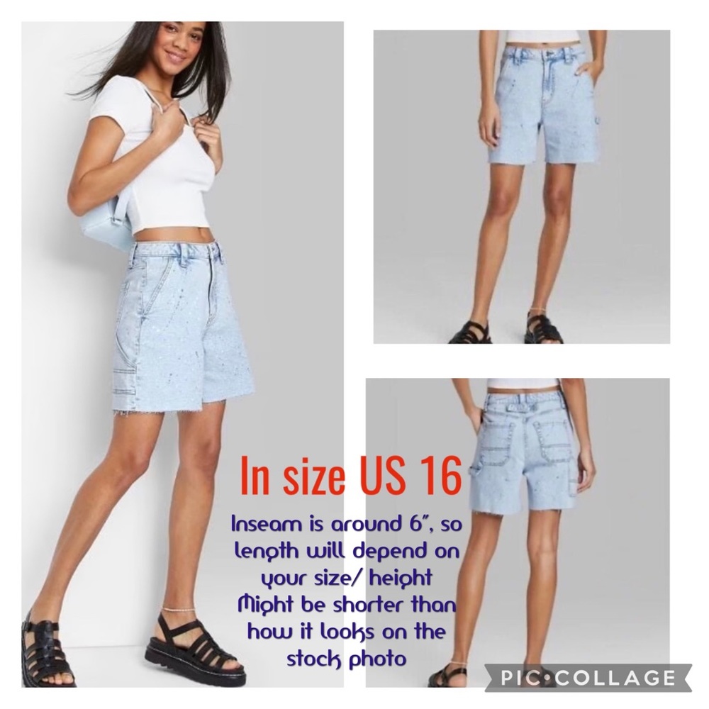👯‍♀️Host Pick⚡️Wild Fable Highest Rise Utility Shorts